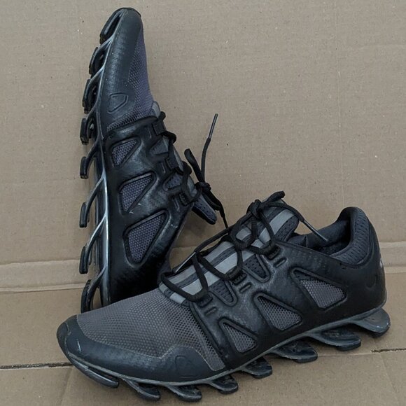 Adidas Springblade Running Shoes ART S83673 Men’s Size 10 Black . - Picture 4 of 14